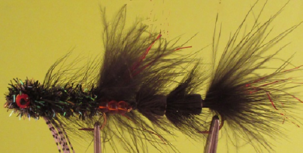Black Leech - Articulated - The Perfect Fly Store