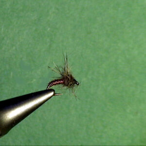 12 Premium Girdle Bugs Brown Rubber Legs # 6 Fly Fishing Flies Brookside 
