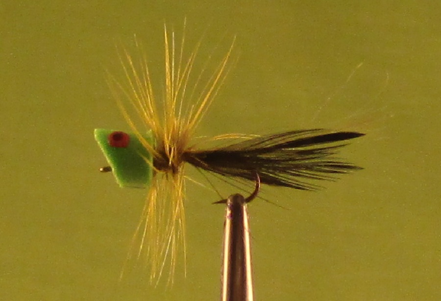 Green Bream Popper - The Perfect Fly Store