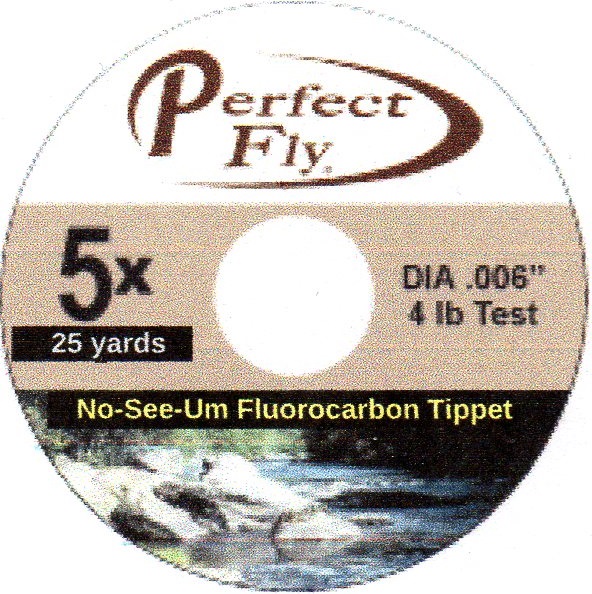 No-See-Um Fluorocarbon Monofilament Tippet - The Perfect Fly Store