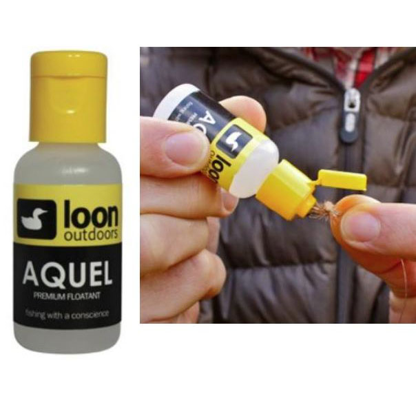 NEW! Fly Fishing Dry Fly Floatant Gel Temperature Stable LOON OUTDOORS AQUEL 