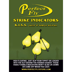 Poly Yarn Strike Indicators - Yellow